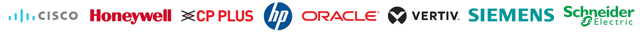 HPE, Cisco,, Dell, Aruba, Netapps, Polycom, People Link, Oracle, Mantra, Samsung, LG, Delta