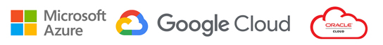 Microsoft Azure, Google Cloud Platform, Oracle Cloud and associated OEM's etc.